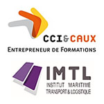 logo du centre de formation CCI & CAUX