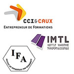 logo du centre de formation CCI & CAUX / CFA